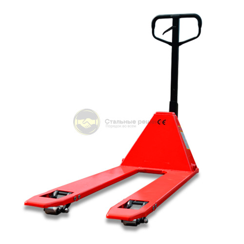 Ручная гидравлическая тележка низкопрофильная OXLIFT OX10-L35 35 мм 1000 кг 2