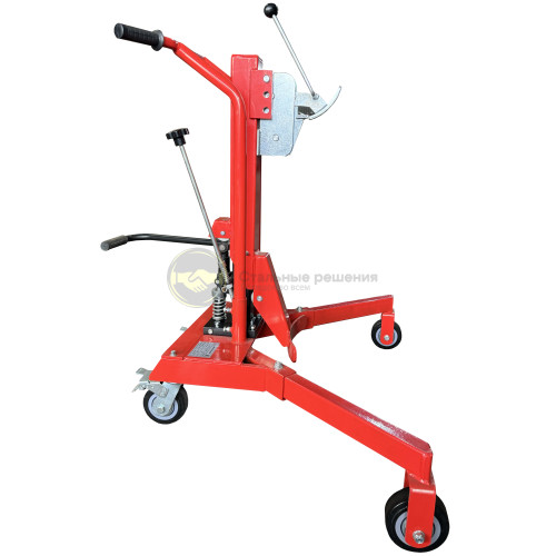 Ручная гидравлическая тележка для бочек OXLIFT OXDT350P 350 кг, для паллет 2