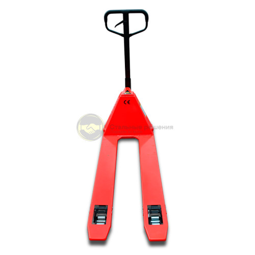 Ручная гидравлическая тележка низкопрофильная OXLIFT OX10-L35 35 мм 1000 кг 3
