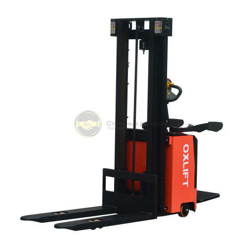 Самоходный штабелер OXLIFT BX20-4X 3600 мм 2000 кг с платформой для оператора с двумя гидроузлами 2