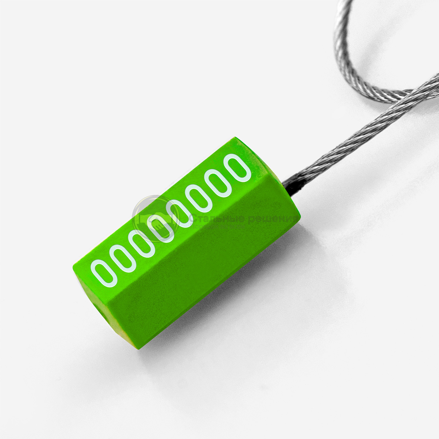 Пломба силовая Призма 1,8 500 мм цвет зеленый 4