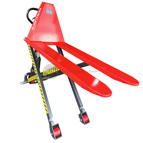Ручная гидравлическая тележка с ножничным подъемом OXLIFT OXH15 800 мм 1500 кг 4